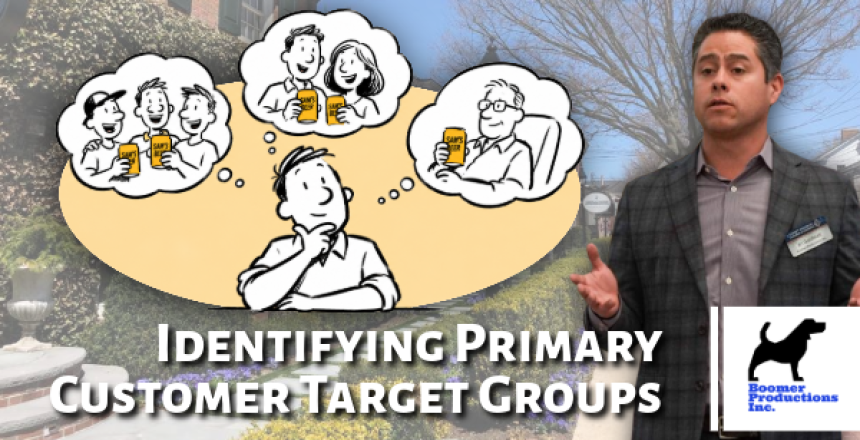 primary customer target groups